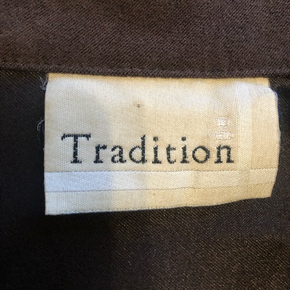 Brown suede button up - Picture 3 of 4